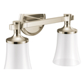 Moen Flara Polished nickel two globe bath light YB0362NL